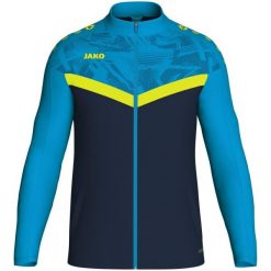 Poliestrowa bluza dresowa Jako Iconic. Niebieskie bluzy JAKO, xl, bez wzorów, z dresówki, z kapturem. Za 325.00 zł.
