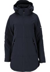 Parka dla kobiet Weather Report Brittan Pro 15000. Niebieskie parki Weather Report, z materiału, eleganckie, bez kaptura. Za 469.50 zł.