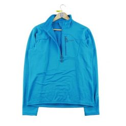 Second life - Patagonia bluza polarowa damska R1 Vintage - Stan dobry. Niebieskie bluzy sportowe Patagonia, l, bez wzorów, z polaru, bez kaptura. Za 149.06 zł.