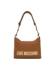 LOVE MOSCHINO Torebka JC4025PP1MKD0201 Brązowy. Brązowe torebki klasyczne Love Moschino, bez wzorów, ze skóry, bez dodatków. Za 439.99 zł.