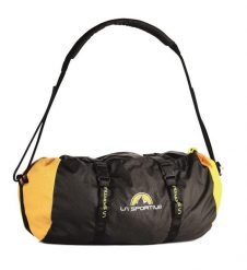 Torba na linę La Sportiva. Czarne torby na ramię La Sportiva, bez wzorów, z materiału, wakacyjne, na ramię, duże, bez dodatków. Za 254.00 zł.