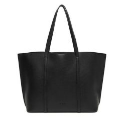 Torebka JENNY. Czarne shopper Jenny, bez wzorów, bez dodatków. Za 169.99 zł.