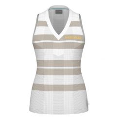 Damski tank top Head Performance. Szare topy Head, bez wzorów, bez kołnierzyka, bez ramiączek. Za 292.80 zł.