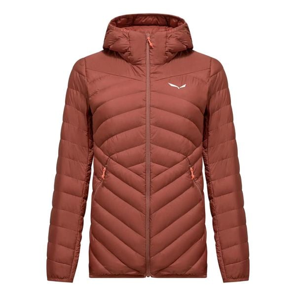 Damska kurtka puchowa Salewa Brenta. Czerwone kurtki narciarskie Salewa, l, bez wzorów, z materiału, z kapturem, narciarskie. Za 1,063.30 zł.