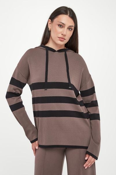 Sweter damski z kapturem JOSEPH RIBKOFF. Swetry Joseph Ribkoff, xs, bez wzorów, bez ramiączek. Za 849.00 zł.