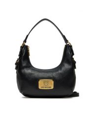 LOVE MOSCHINO Torebka JC4273PP0LKB0000 Czarny. Czarne torebki klasyczne Love Moschino, bez wzorów, ze skóry, bez dodatków. Za 449.99 zł.