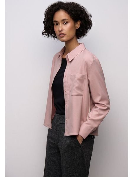 Street One Bluzka w kolorze jasnoróżowym rozmiar: 38. Różowe bluzki Street One, bez wzorów, street, bez kołnierzyka, bez ramiączek. Za 130.99 zł.