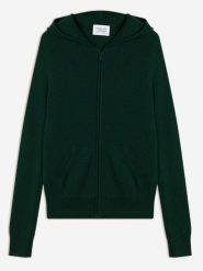 AUTHENTIC CASHMERE Kaszmirowy kardigan "Colombis" w kolorze ciemnozielonym rozmiar: L. Zielone kardigany AUTHENTIC CASHMERE, l, bez wzorów, z kaszmiru. Za 413.99 zł.