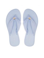 Tommy Hilfiger Japonki Th Scandi Soft Summer Sandal FW0FW09421 Niebieski jasny. Niebieskie klapki TOMMY HILFIGER, bez wzorów, z materiału, bez obcasa. Za 189.99 zł.