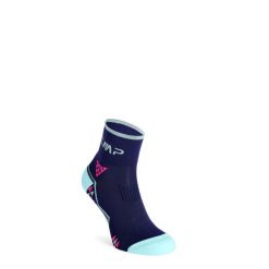 Skarpety biegowe damskie CMP Trail Sock SkinLife. Niebieskie skarpety CMP, bez wzorów. Za 43.99 zł.