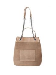 Wojas Skórzana torebka w kolorze jasnobrązowym - 34 x 32 x 14 cm rozmiar: onesize. Brązowe torby na ramię Wojas, bez wzorów, z materiału, przez ramię, bez dodatków. Za 368.96 zł.