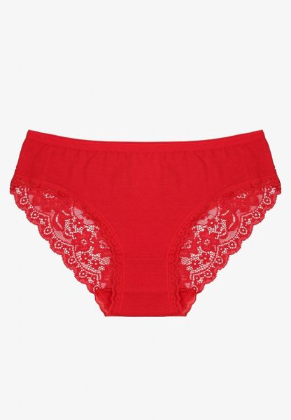 Czerwone Majtki Figi Zdobione Koronką Venissella. Czerwone figi Born2be, l, z aplikacjami, z bawełny. Za 4.99 zł.