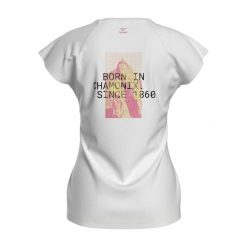 Koszulka wspinaczkowa damska Simond Vertika. Białe bluzki SIMOND, l, bez wzorów, z bawełny, sportowe, bez kołnierzyka, bez ramiączek. Za 69.99 zł.