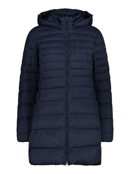 Cmp Płaszcz pikowany w kolorze granatowym rozmiar: 34. Niebieskie płaszcze CMP, bez wzorów, bez kaptura. Za 143.22 zł.