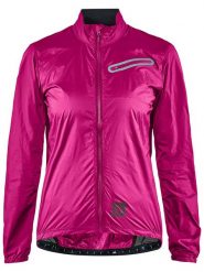 Craft Kurtka kolarska "Hale XT" w kolorze różowym rozmiar: M. Różowe kurtki sportowe Craft, m, bez wzorów, bez kaptura, rowerowe. Za 225.45 zł.