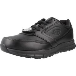 Kapcie SKECHERS NAMPA- WYOLA Czarny. Czarne obuwie domowe Skechers, bez wzorów, z syntetyku, bez zapięcia. Za 292.78 zł.