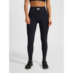Damskie legginsy Hummel Pulse. Czarne legginsy Hummel, bez wzorów. Za 175.00 zł.