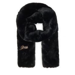 Szalik Guess. Czarne szaliki Guess, z aplikacjami. Za 239.99 zł.
