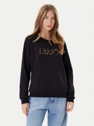 Liu Jo Sport Bluza Ecs Felpa Chiusa TF5196 FS090 Czarny Regular Fit. Czarne bluzy Liu Jo Sport, xs, bez wzorów, z bawełny, bez kaptura. Za 499.99 zł.