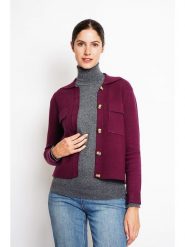 William de Faye Kardigan w kolorze fioletowym rozmiar: 40. Różowe kardigany William de Faye, bez wzorów, z kaszmiru. Za 152.99 zł.