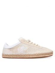 Tommy Hilfiger Espadryle Th Heritage Rope Sneaker FW0FW09406 Beżowy. Brązowe espadryle TOMMY HILFIGER, bez wzorów, z materiału, bez obcasa, bez zapięcia. Za 449.99 zł.