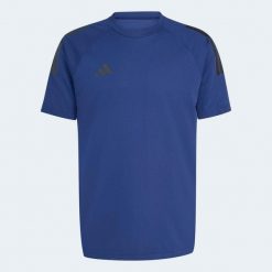 Koszulka piłkarska ADIDAS Sereno26 treningowa. Bluzki Adidas, l, bez wzorów, prążkowane, sportowe, bez kołnierzyka, bez ramiączek. Za 119.99 zł.