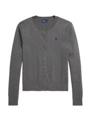 Polo Ralph Lauren Kardigan 211971871006 Szary Regular Fit. Szare kardigany Polo Ralph Lauren, xl, bez wzorów, z bawełny. Za 859.99 zł.