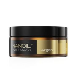 Nanoil Nanoil Maska do włosów z arganem Maski do włosów 300 ml. Odżywki do włosów Nanoil. Za 61.59 zł.