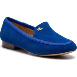 Lordsy LAUREN RALPH LAUREN - Clair 802729662003 Csblu/Csbl. Niebieskie lordsy Lauren Ralph Lauren, bez wzorów, z materiału, bez obcasa, na obcasie, bez zapięcia. W wyprzedaży za 339.00 zł.