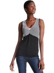 Pussy Deluxe Top w kolorze czarnym rozmiar: XL. Czarne topy Pussy Deluxe, xl, bez wzorów, bez kołnierzyka, bez ramiączek. Za 35.18 zł.