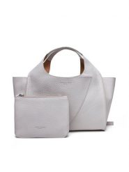 Gianni Chiarini Torebka Euforia BS 9555 RNGDBL Szary. Szare torebki klasyczne Gianni Chiarini, bez wzorów, ze skóry, bez dodatków. Za 899.99 zł.