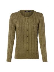 Lauren Ralph Lauren Kardigan Kobiety Bawełna zielony, XL. Zielone kardigany Lauren Ralph Lauren, xl, bez wzorów, z bawełny. Za 949.95 zł.