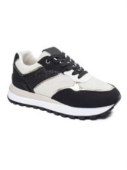 Sixth Sens Sneakersy w kolorze złoto-czarnym rozmiar: 37. Czarne trampki Sixth Sens, bez wzorów, bez zapięcia. Za 121.80 zł.