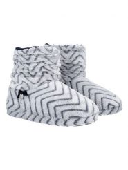 Maryplaid Kapcie w kolorze szarym rozmiar: 40/41. Szare obuwie domowe maryplaid, bez wzorów, z materiału, z okrągłym noskiem, bez zapięcia. Za 56.99 zł.