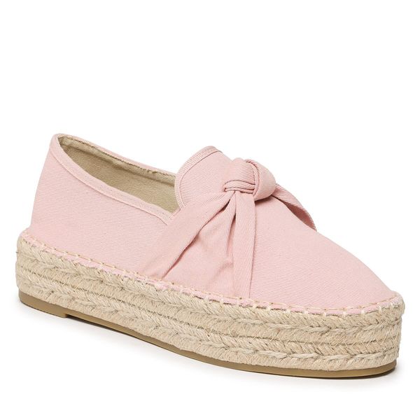 Espadryle Jenny Fairy. Czerwone espadryle Jenny Fairy, bez wzorów, bez obcasa, bez zapięcia. Za 99.99 zł.