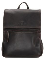 Micmacbags Skórzany plecak "Next Navajo" w kolorze czarnym - 23 x 26 x 9 cm rozmiar: onesize. Czarne plecaki Micmacbags, bez wzorów, z materiału. Za 247.11 zł.