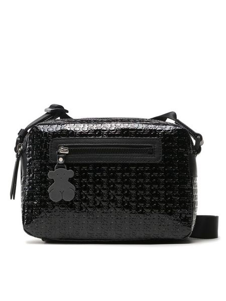 TOUS Torebka Timila S. Lindsay 2001114151 Czarny. Czarne listonoszki Tous, bez wzorów, ze skóry, bez dodatków. Za 559.99 zł.