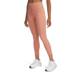 Legginsy treningowe damskie UA Meridian Ankle Leg 1382525-696 S. Czerwone legginsy Under Armour, s, bez wzorów. Za 182.99 zł.