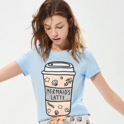 Dwuczęściowa piżama - Turkusowy. Piżamy Sinsay. Za 39.99 zł.
