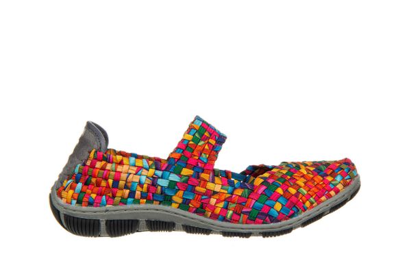 Półbuty Rock Cape Town Rainbow Mix 032938, Wielokolorowy, Materiał - 38. Obuwie sportowe Rock Spring, na lato, z materiału, bez zapięcia. W wyprzedaży za 164.99 zł.