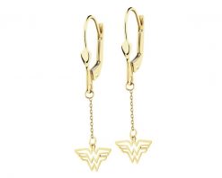 Złote kolczyki - DC, Wonder Woman, Warner Bros. Discovery. Żółte kolczyki Apart, złote. Za 729.00 zł.