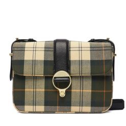 Torebka Barbour. Zielone listonoszki Barbour, bez wzorów, bez dodatków. Za 799.99 zł.