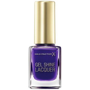 MAX FACTOR Gel Shine Lacquer Lakier do paznokci 35 Lacquered Violet 11ml. Lakiery MAX FACTOR. Za 22.16 zł.