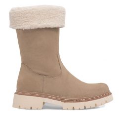 Botki Jenny Fairy. Brązowe botki Jenny Fairy, bez wzorów, bez obcasa, na płaskiej podeszwie, bez zapięcia. Za 159.99 zł.