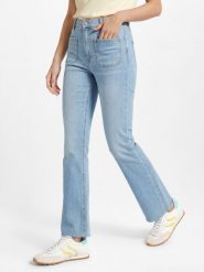 Joop Jeans Dżinsy bootcut - Ella-Oh Kobiety Bawełna niebieski, 28. Niebieskie jeansy Joop! Jeans, bez wzorów. Za 429.95 zł.