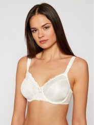 Triumph Biustonosz z fiszbiną Ladyform Soft 10166306 Beżowy. Brązowe biustonosze Triumph, bez wzorów, z syntetyku. Za 130.00 zł.