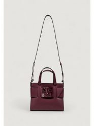 Armani Exchange Torebka 942690 0A874 UA343 Bordowy. Czerwone torebki klasyczne Armani Exchange, bez wzorów, ze skóry, bez dodatków. Za 659.99 zł.