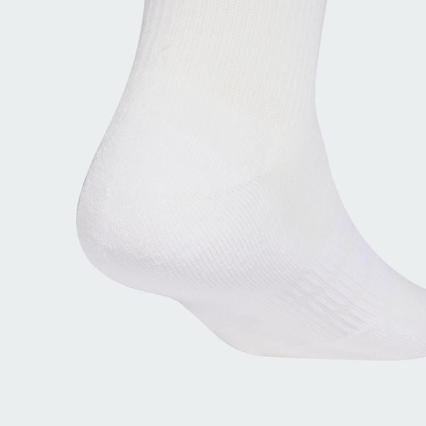 SKARPETY DO ŁYDKI Z AMORTYZACJĄ ESSENTIALS 10PP. Białe skarpety Adidas, bez wzorów, z bawełny. Za 169.00 zł.