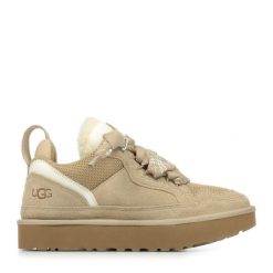 Sandały Ugg Australian W Lowmel Damskie. Brązowe sandały UGG, bez wzorów, z gumy, bez obcasa, bez zapięcia. Za 824.99 zł.