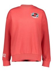 Sublevel Bluza w kolorze czerwonym rozmiar: S. Czerwone bluzy Sublevel, s, bez wzorów, bez kaptura. Za 52.92 zł.